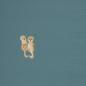 Preview: Baumwolljersey Splish Splash Otter Panel ca. 50cm Mint